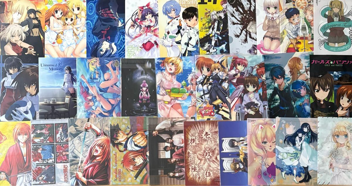 アニメ雑貨 約340点 まとめ売り 下敷き クリアファイル イラストシート 