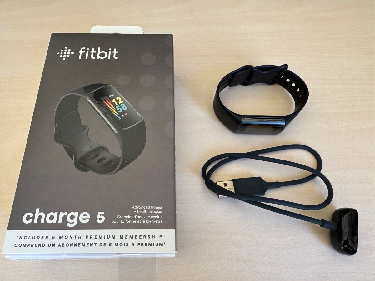 Fitbit Charge 5 ブラック/グラファイト スマートウォッチ フィットビット