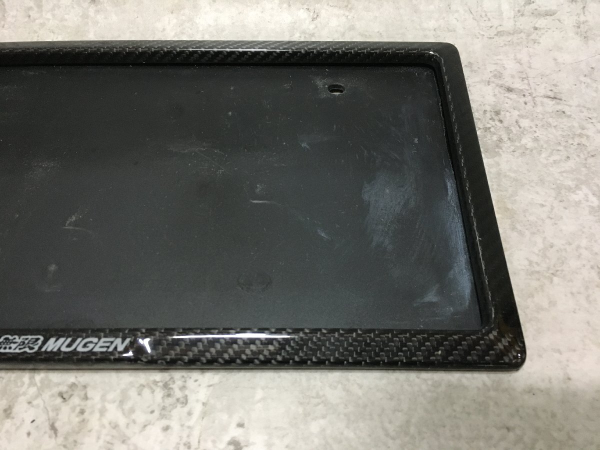 専用 S660 JW5 アルファ 無限 MUGEN フロント ナンバー枠 ［27PA3］ 【公式