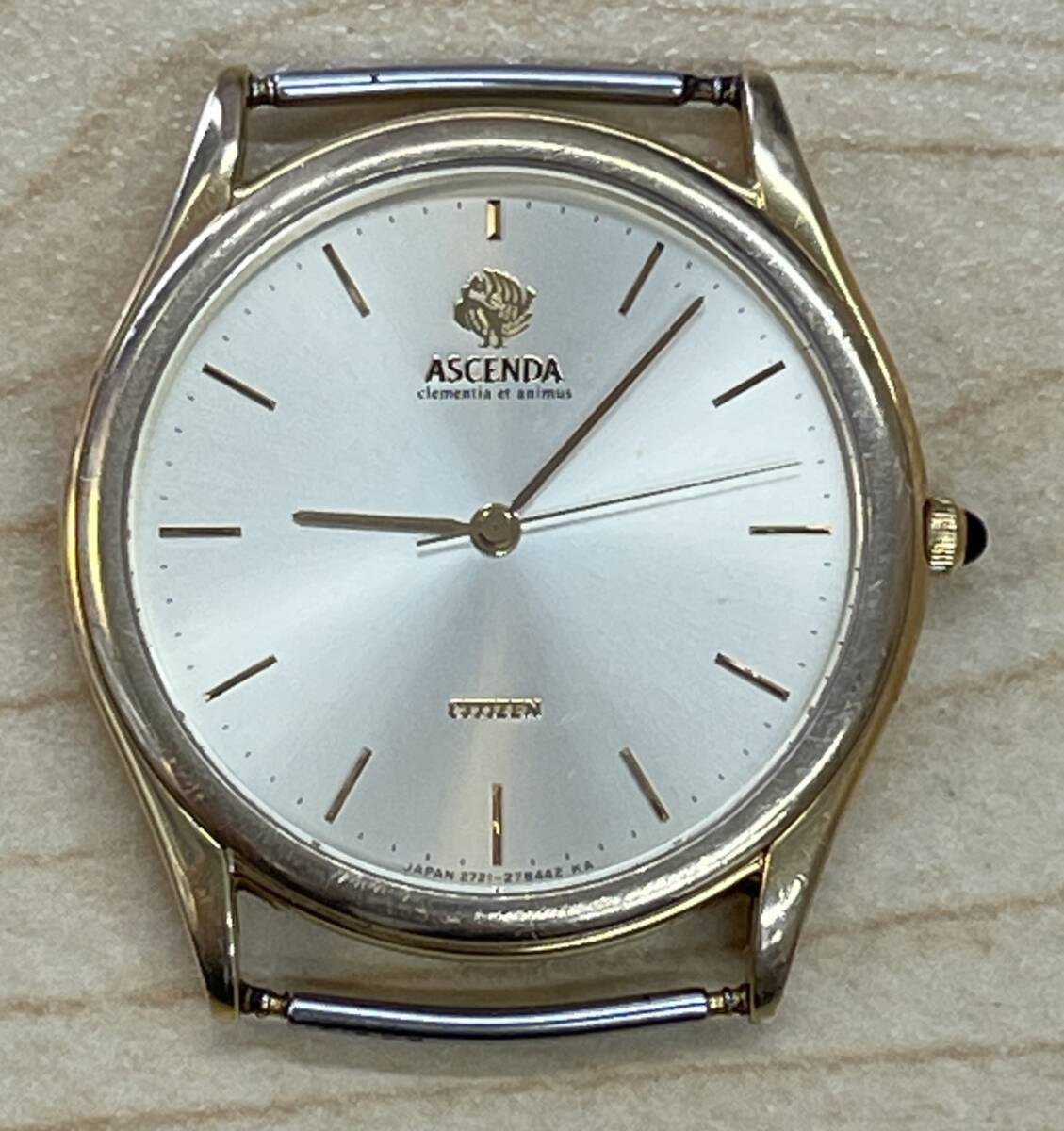 金無垢】CITIZEN ASCENDA 2731-274512 GN-7W-S シチズン アセンダ 18K