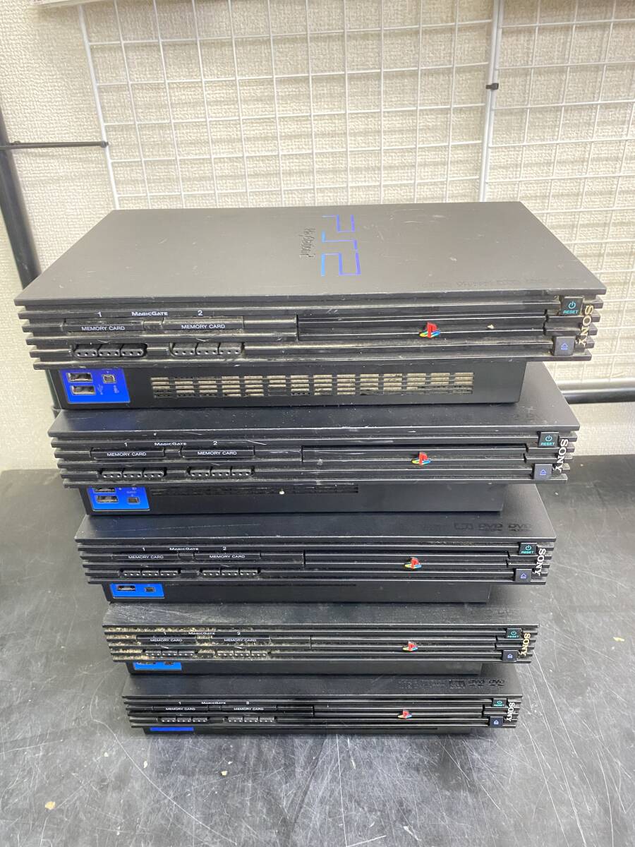 PS2 厚型 本体 大量 まとめ ジャンク プレイステーション2 10台 動作