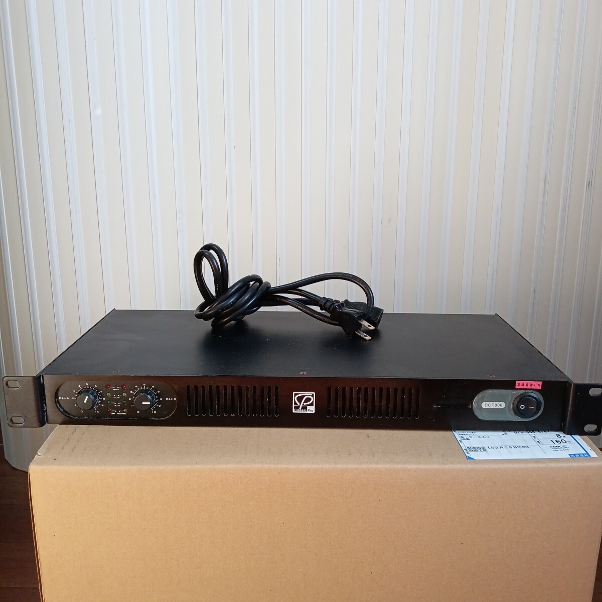 T*a様 CLASSIC PRO DCP800 パワーアンプ【通電確認のみ】 PRO DCP800 CLASSIC パワーアンプ クラシックプロ □□CLASSIC