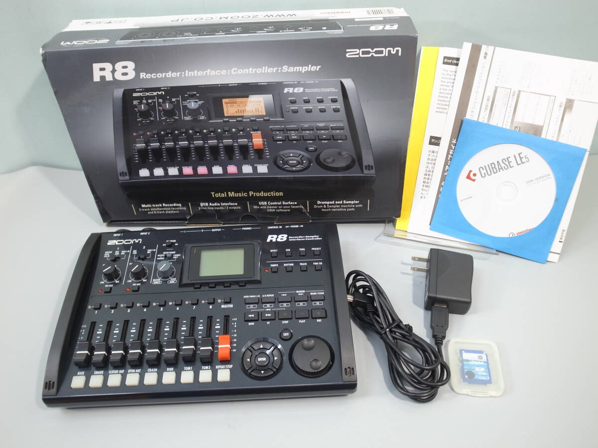 ZOOM/ズーム マルチトラックレコーダー MTR R8 △ 6C875-2 R8 ZOOM