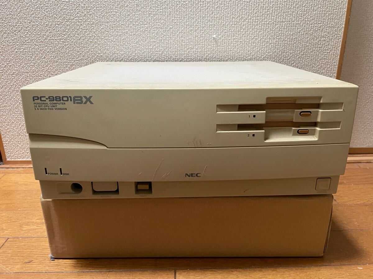 98-147 NEC PC-9821Xs/C8W HDD欠 486DX2 66Mhz 640kb+20480kb FDDより