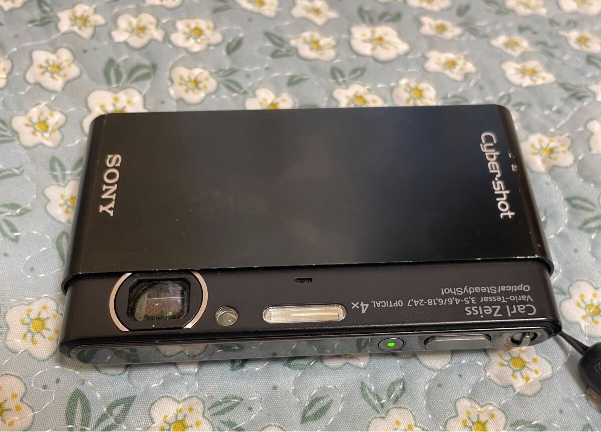 SONY コンパクトデジタルカメラ DSC-T77 動作品 表面ジャンクあり 