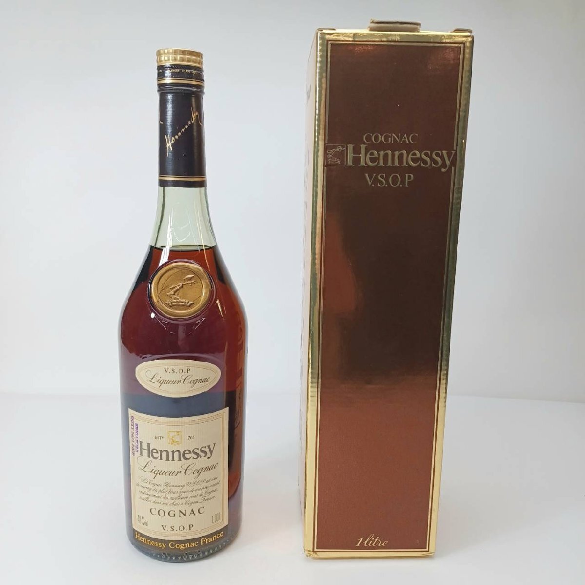 未開栓 Hennessy(ヘネシー) VSOP 1000ml 古酒[ya] アルコール