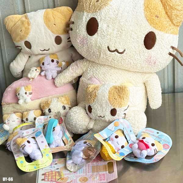 希少 マシュマロみたいなふわふわにゃんこ ぬいぐるみ マスコット 最大