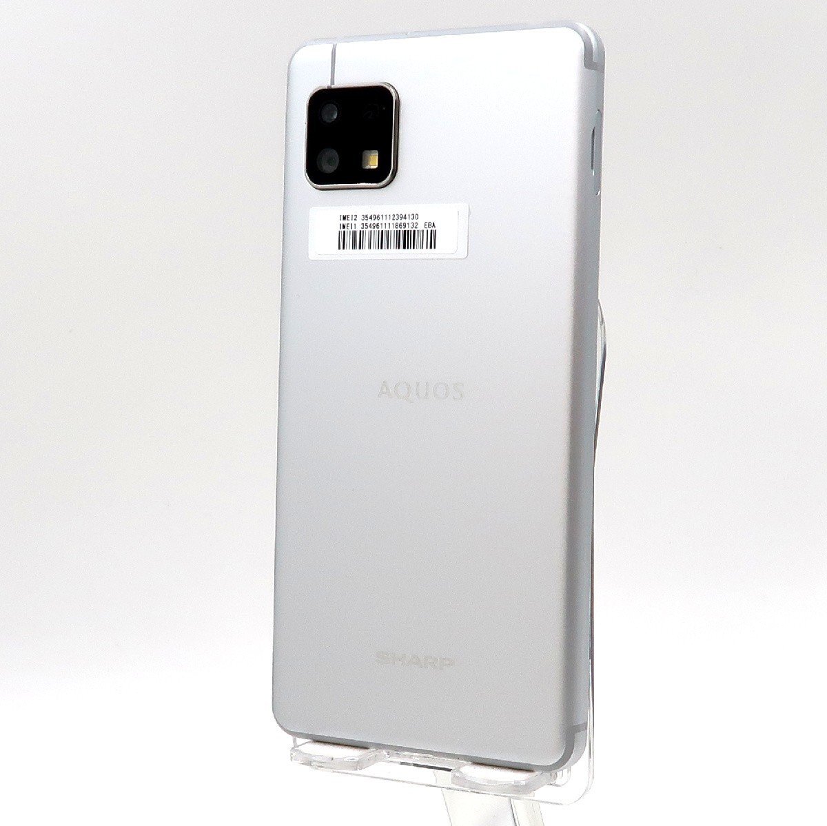 SHARP AQUOS sense4 lite シルバー SHARP AQUOS sense4 lite 楽天版SIM