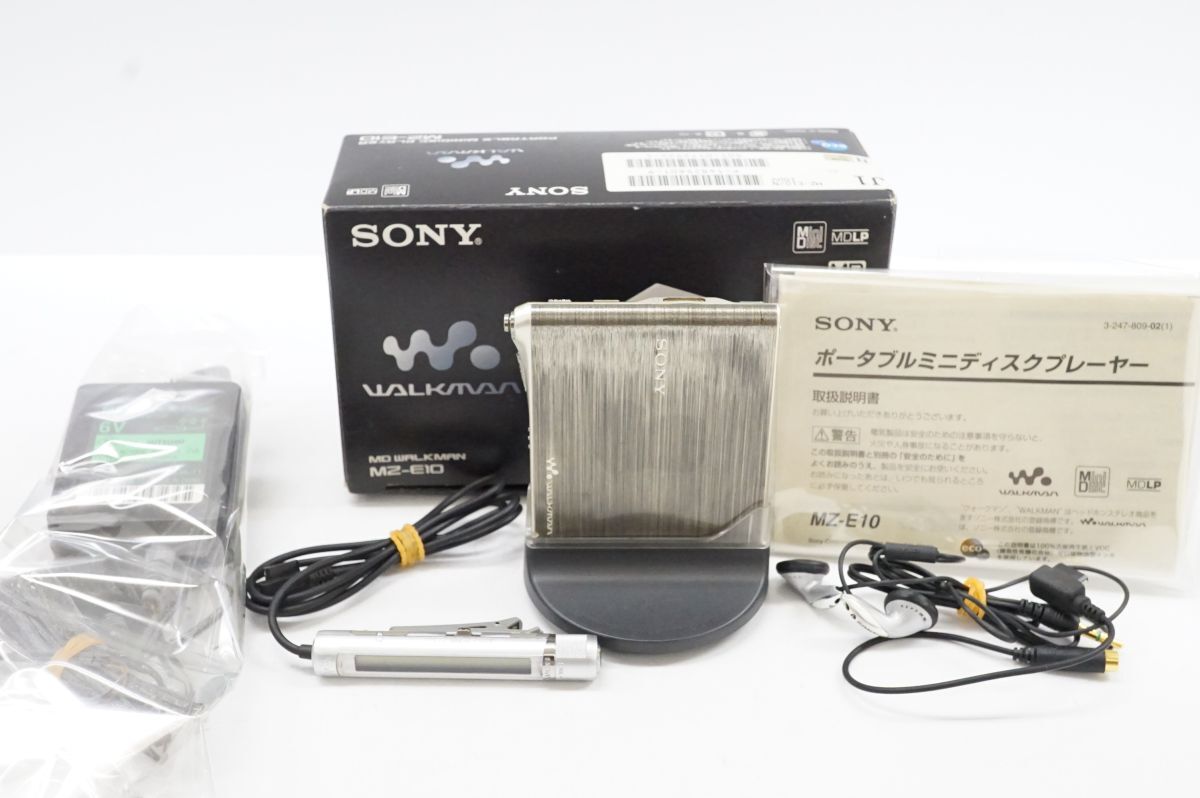 SONY MDウォークマン MZ-E10 ジャンク品② SONY 【公式通販】