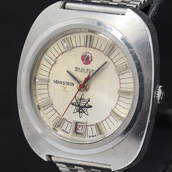 RADO ラドー 1円～ MARSTRON マーストロン 電磁テンプ メンズ腕時計 