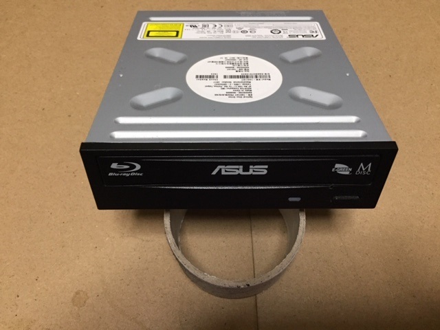 Blu-ray -R/RE/DL DRIVE ASUS BW-16D1HT-PRO/バルク品、書込み動作確認