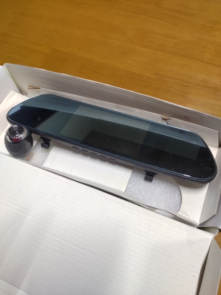 3台セット ミラー型ドライブレコーダー DVR-R535 32G SDカード付き 3カメラ 5.0インチ 140度広角視野 Gセンサー搭載 駐車監視モード 衝撃_7