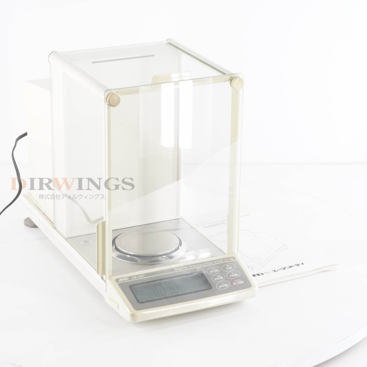 DW] 8日保証 合格2025年7月まで有効 HR-202i HR-i A＆D ひょう量220g