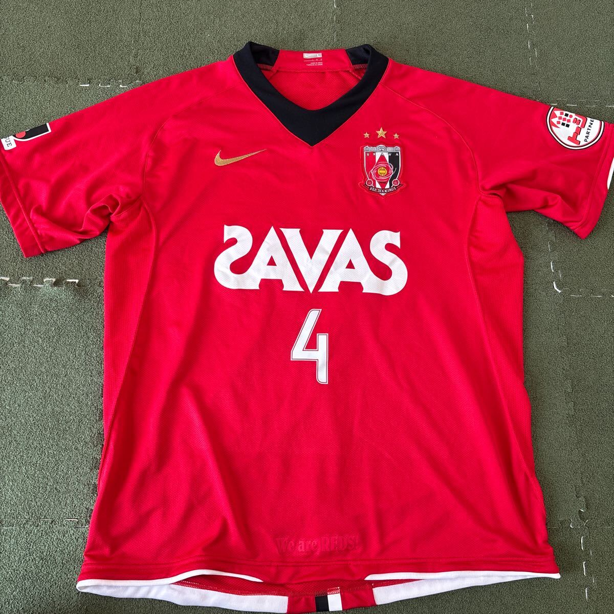 浦和レッズ　2008 ホームユニフォーム #4闘莉王_1