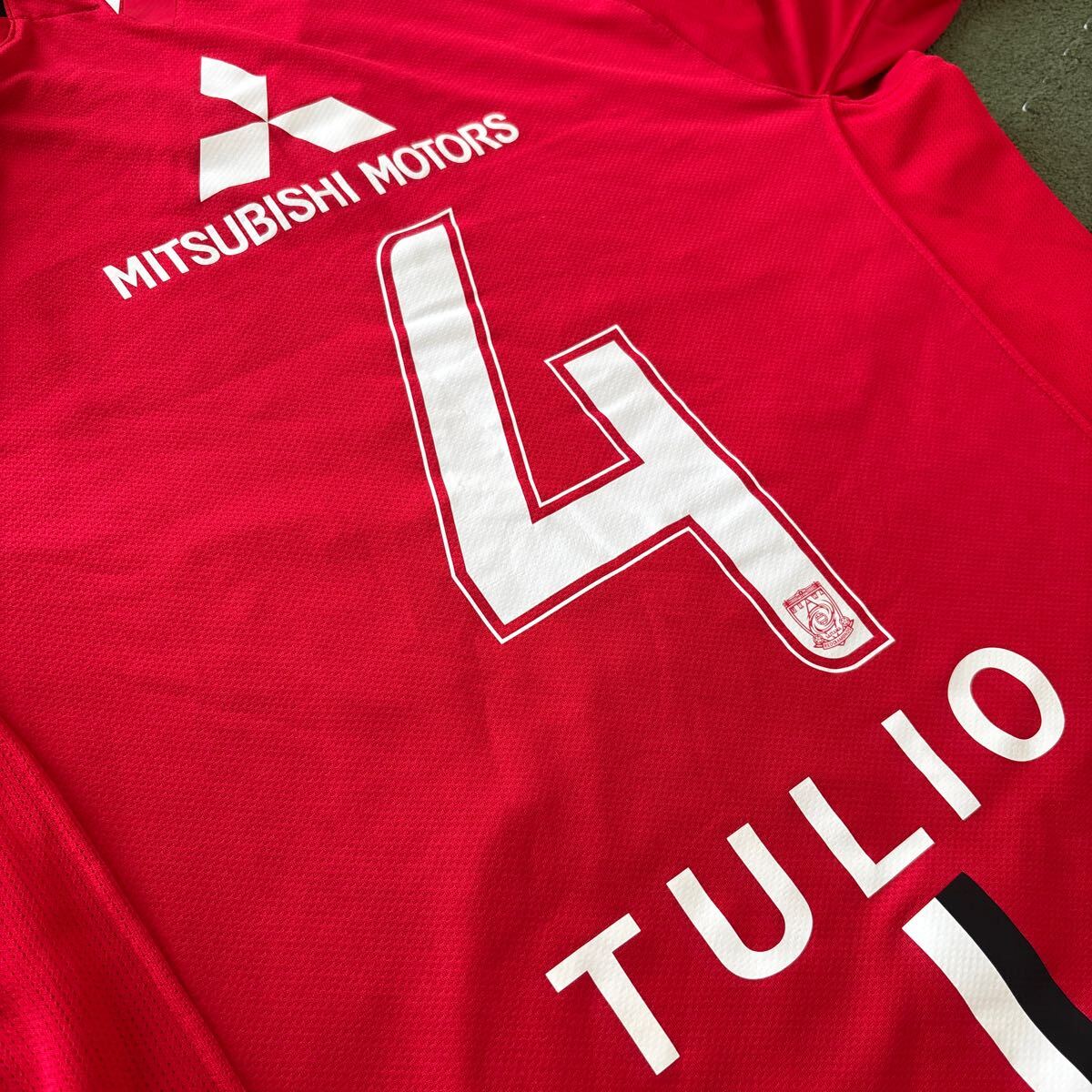 浦和レッズ　2008 ホームユニフォーム #4闘莉王_8