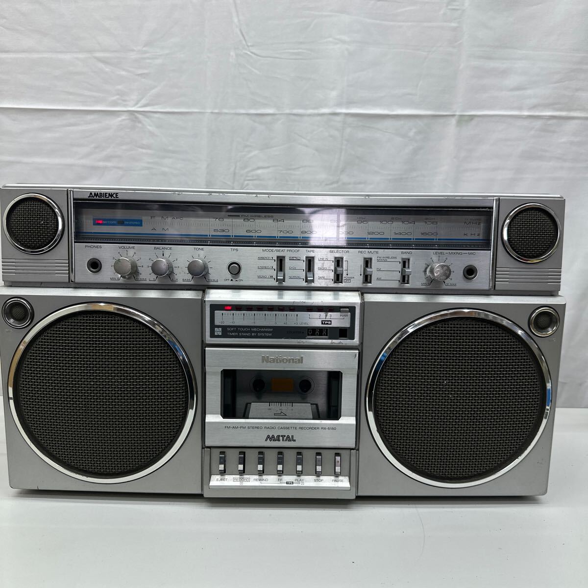 RX-5150 National ラジカセ ナショナル AMBIENCE 昭和レトロ 希少