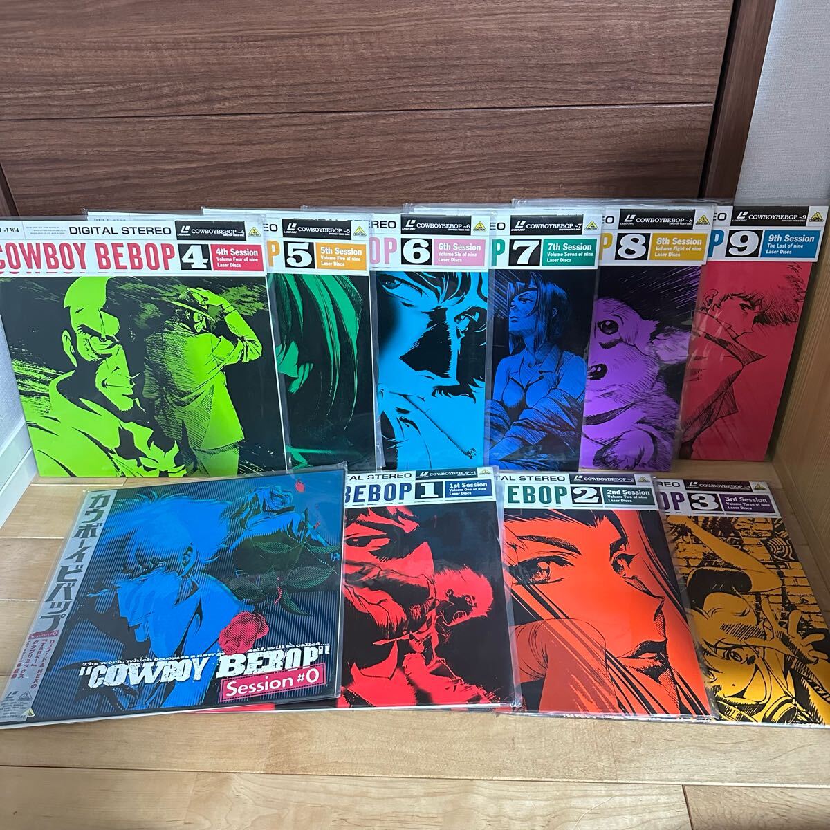 希少帯付LD!! カウボーイビバップ COWBOY BEBOP SEASON.1～9 0 全巻