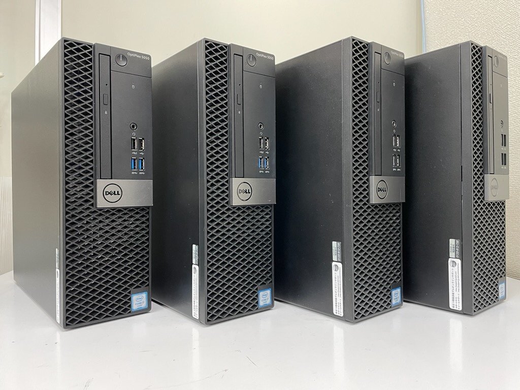 【BIOS起動確認済み／中古／４台セット】OptiPlex 5050（Core i7-6700, RAM32GB, SSD/HDD無し）★本体＆ACケーブル_1