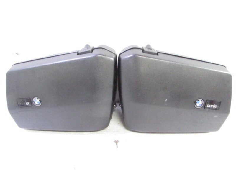 BMW R100RT モノサス 希少!! 純正OP パニアケース 左右SET 鍵付 当時物 検※ ツインサス R100RS R100GS R100CS R90 R80 R100系 R65 150A70