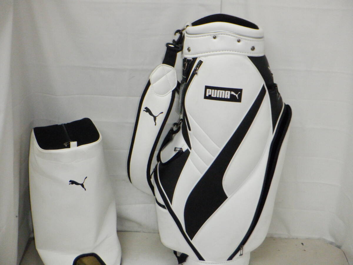 PUMA プーマ 9.0型 アスリート スタッフ☆中古☆(WHxBK)ゴルフ 