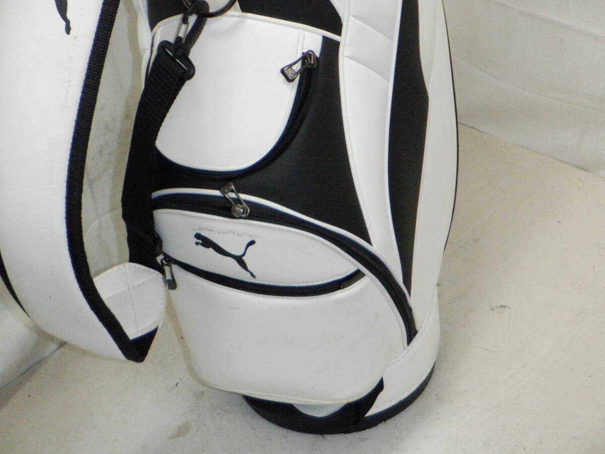 PUMA プーマ 9.0型 アスリート スタッフ☆中古☆(WHxBK)ゴルフ 