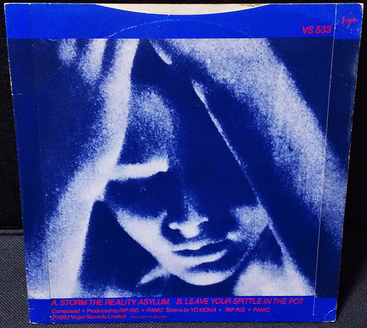 Rip Rig + Panic - Storm The Reality Asylum UK Ori. 7inch Virgin - VS ...