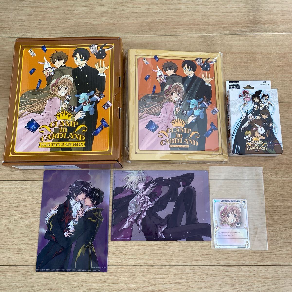 CLAMP in CARDLAND PARTICULAR BOX カードキャプターさくら xxxHOLiC