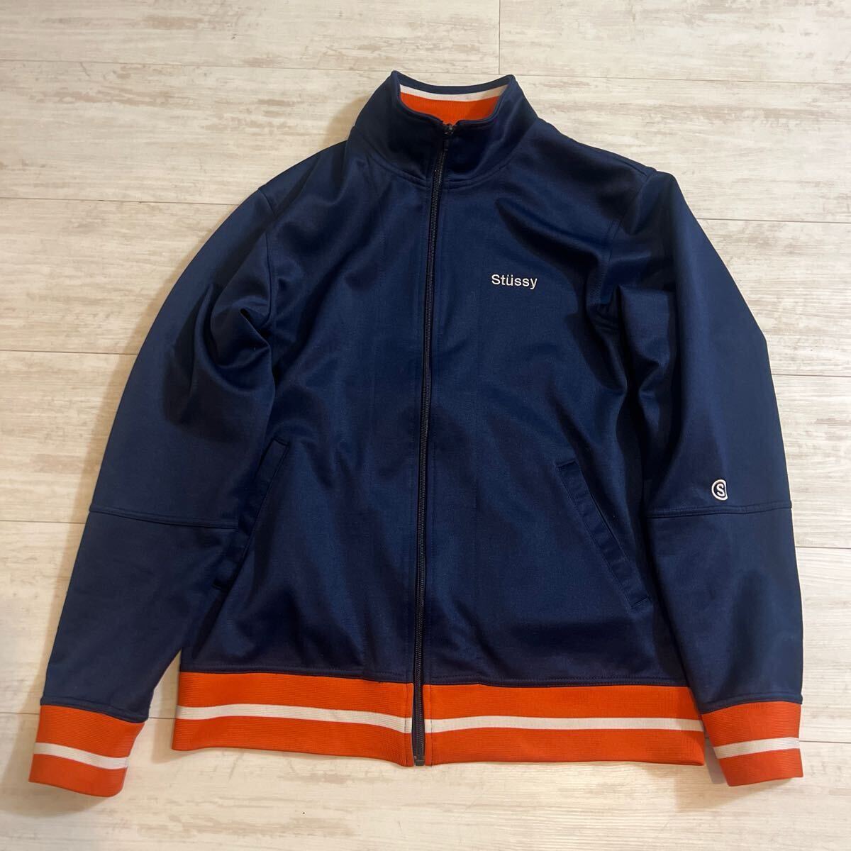 即完売アイテム stussy ストゥーシー ジャージ トラックジャケット M 