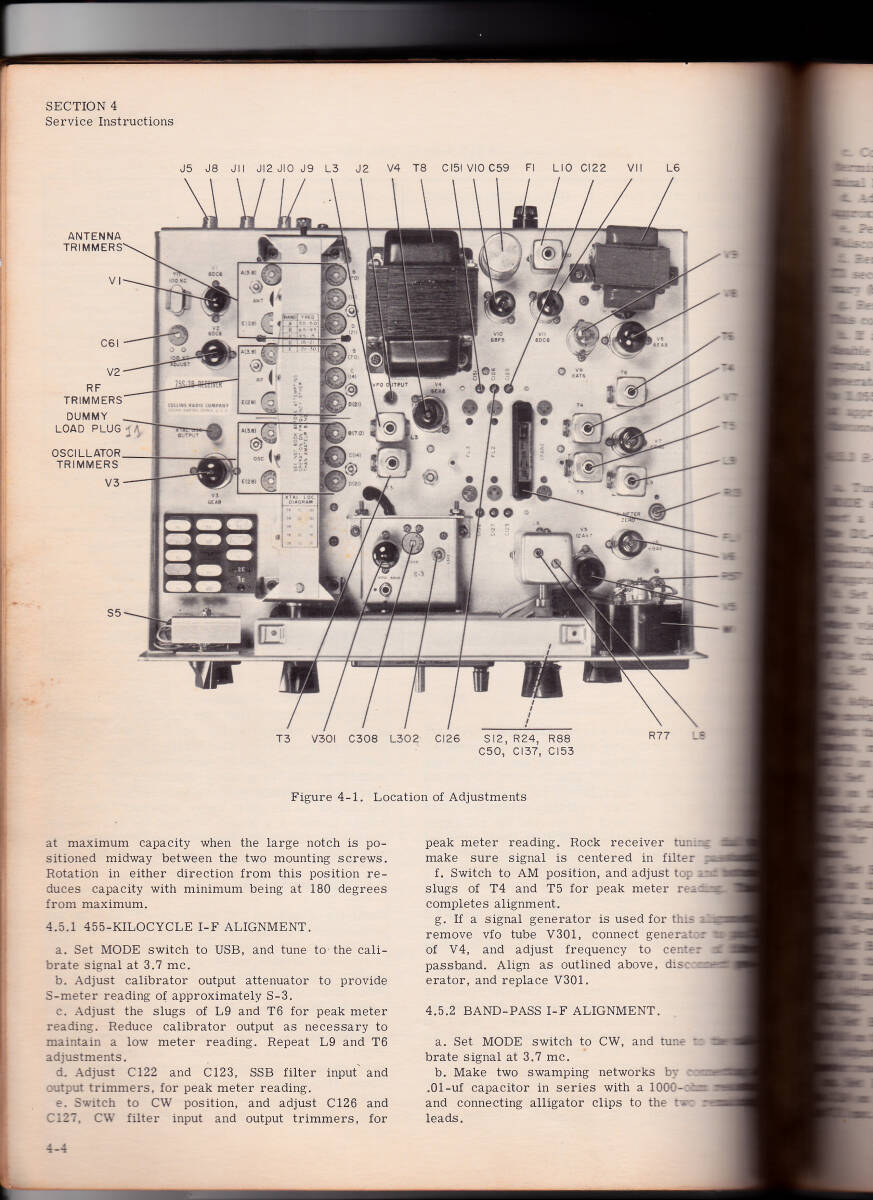 COLLINS instruction book 受信機 75S-3B and 75S-3Cの 取説 1冊 _2