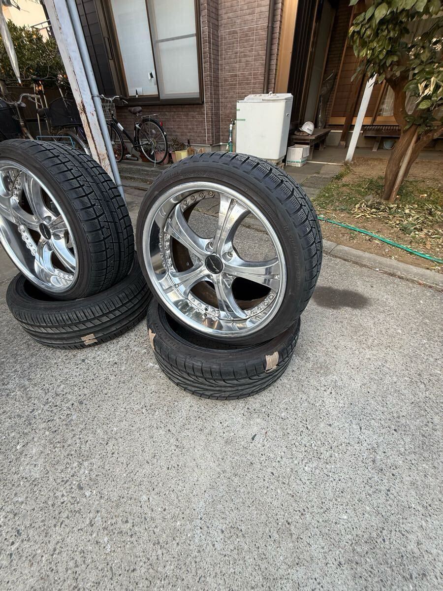 ヴィエナ クラージェ 深リム 18インチ 9j jzx100 vskfエクイップ