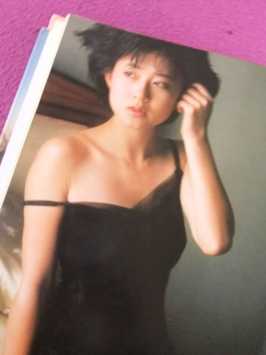 自転車少女（松本典子原画）の模写 ☆B1100/☆『水着写真集』☆/松本典子写真集「まっ赤に直射」/1987.6.5