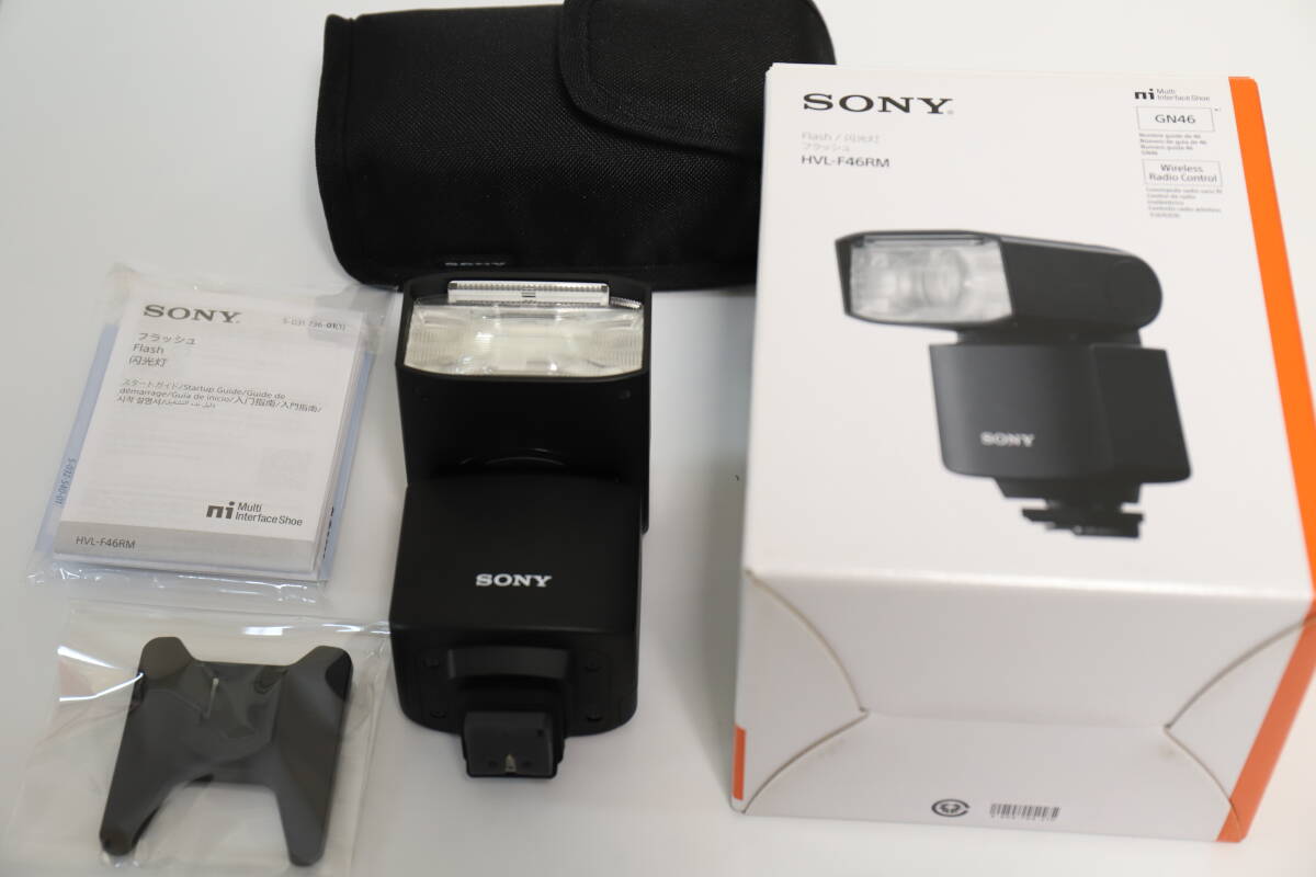 SONY カメラ　ストロボ　HVL-F46RM_2