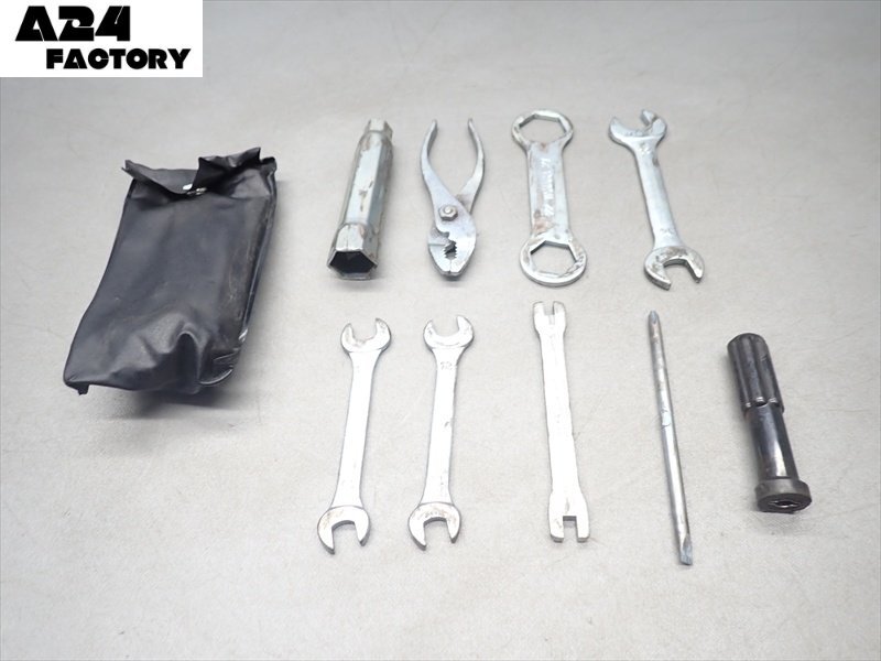 H1R7-0210 ヤマハ SR400 車載工具 純正 【1JR-332*** 1997年式 動画有】_1