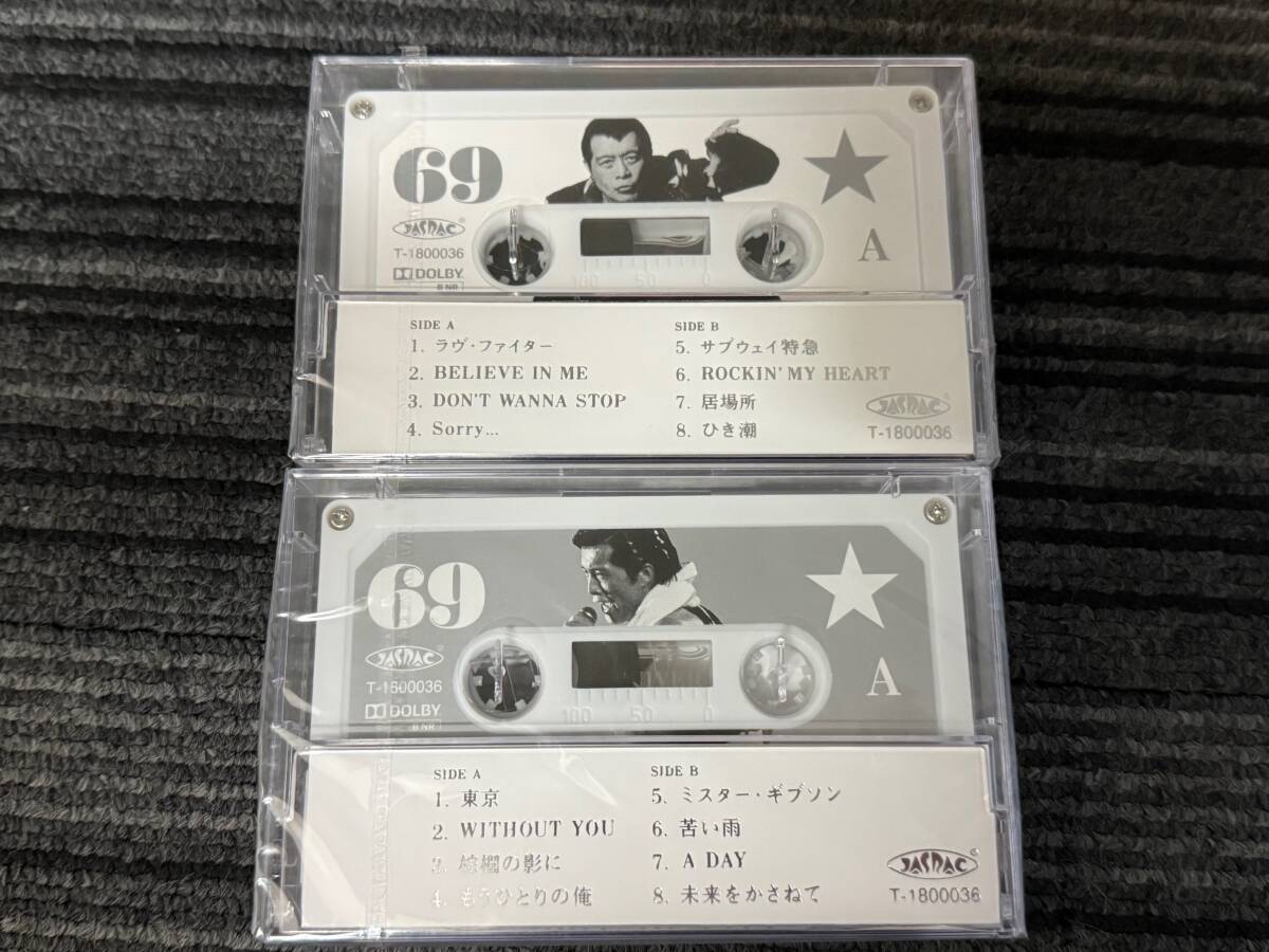 E.YAZAWA 矢沢永吉 69周年 SCR-B2 ステレオ ラジオカセット ラジカセ SANSUI サンスイ ドウシシャ カセットテープ 2本付 爆安 99円スタート_9