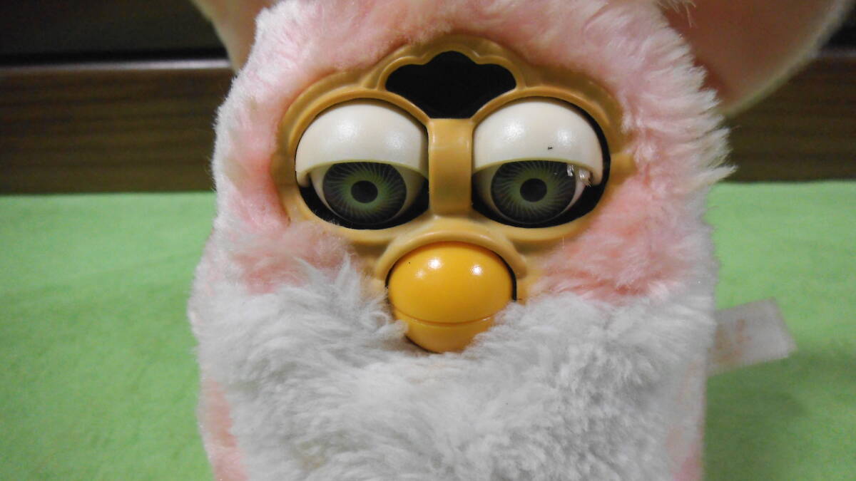 ファービー ベイビー 初代？ レトロ ピンク 日本語版 furby baby Furby