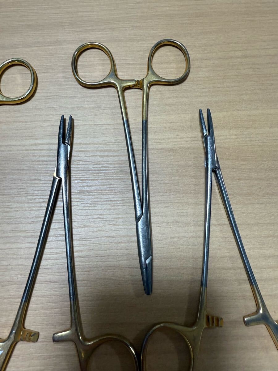 送料込み　鉗子　持針器　　医療器具 4本セット _3