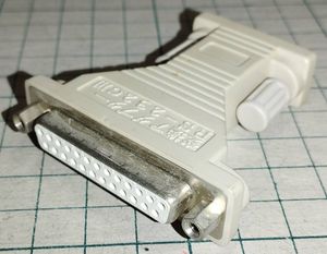【ジャンク】RS-232C変換アダプタ　D-sub25pin → 9pin