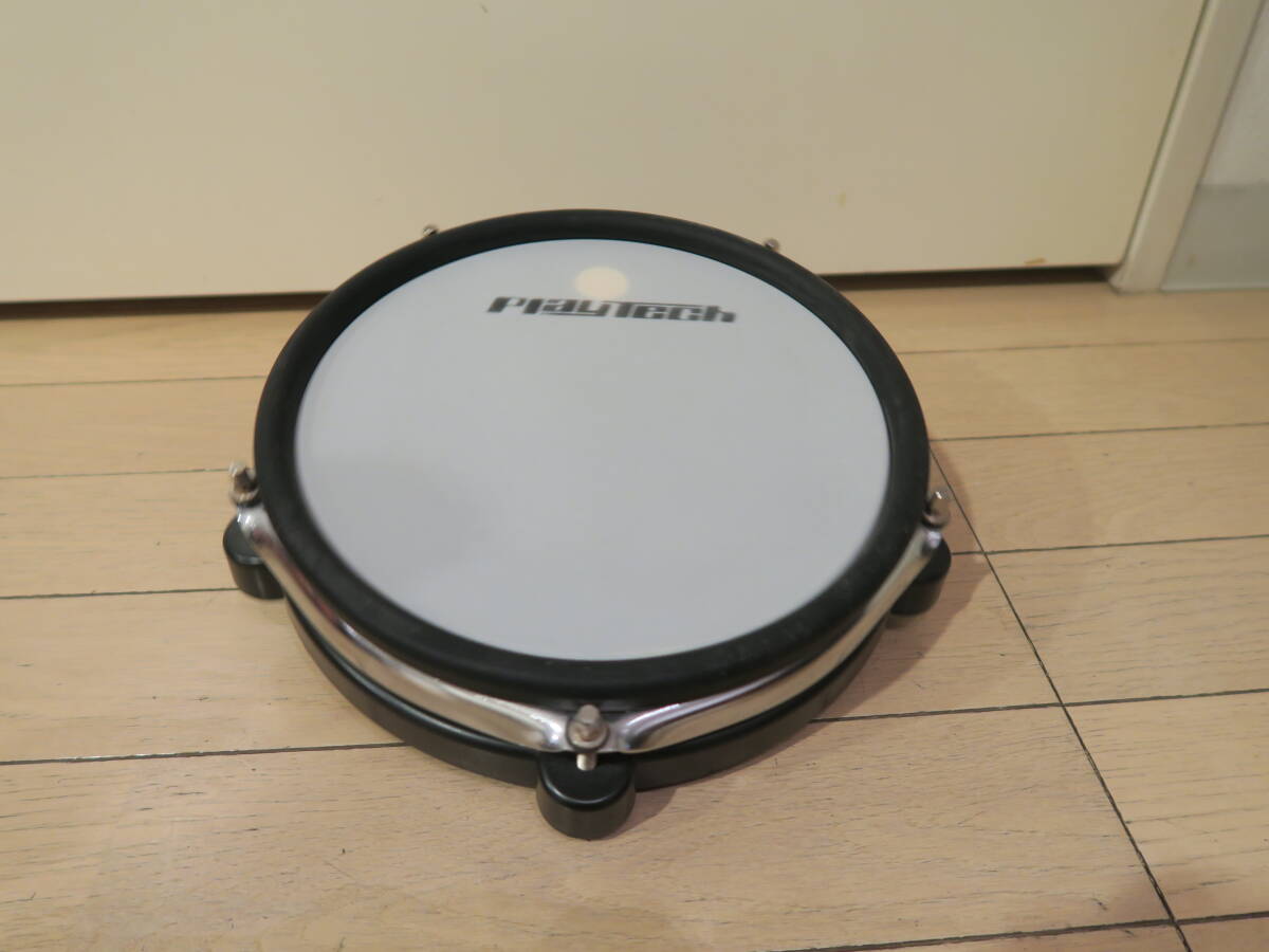 送料無料■PLAYTECH■プレイテック■電子ドラム■スネア メッシュパッド 10"■中古_1