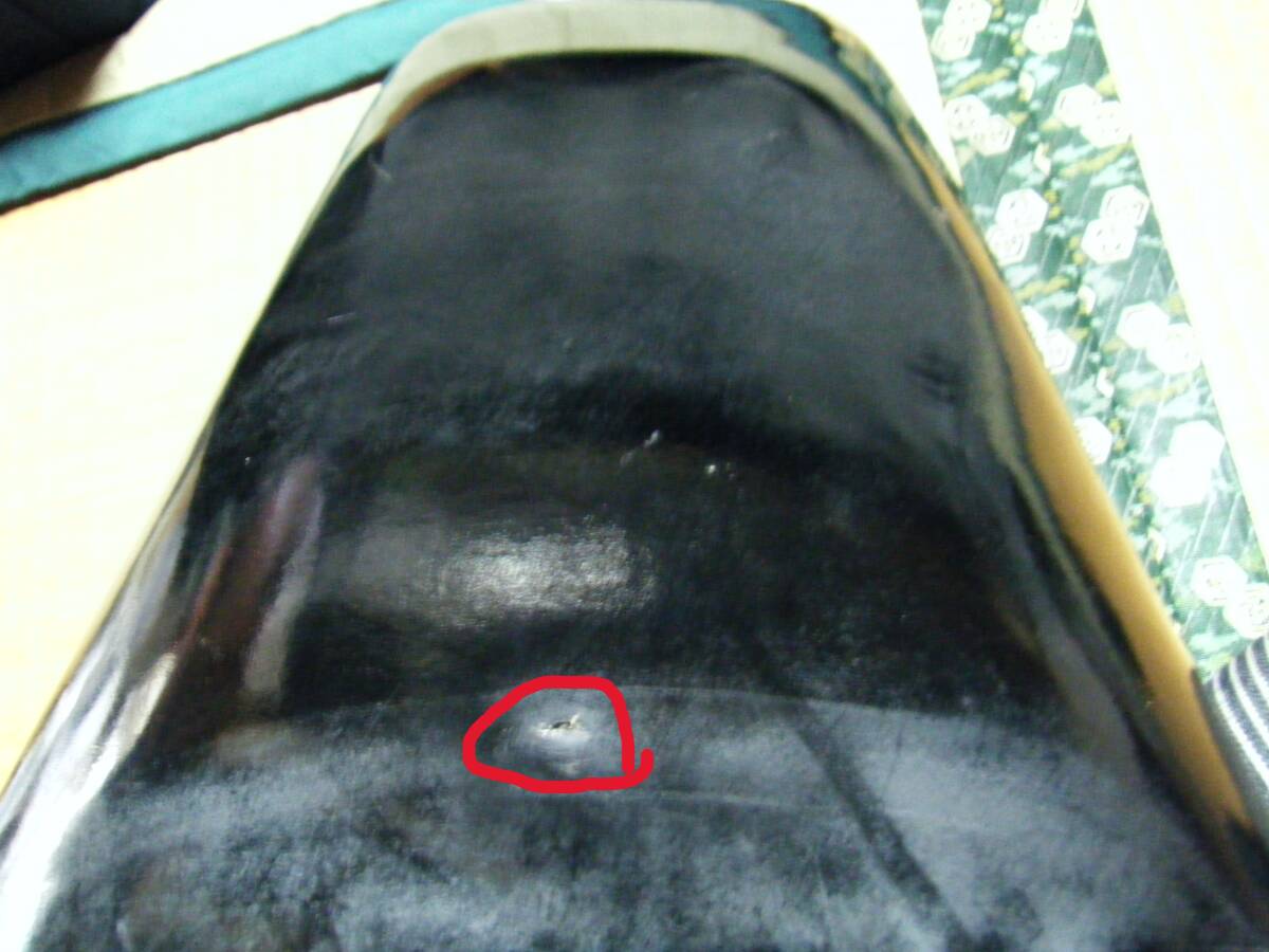 3段シートRZ250RZ350暴走族4L3爆走族4U0旧車2ストエナメルタックロールシート族車三段シート_10