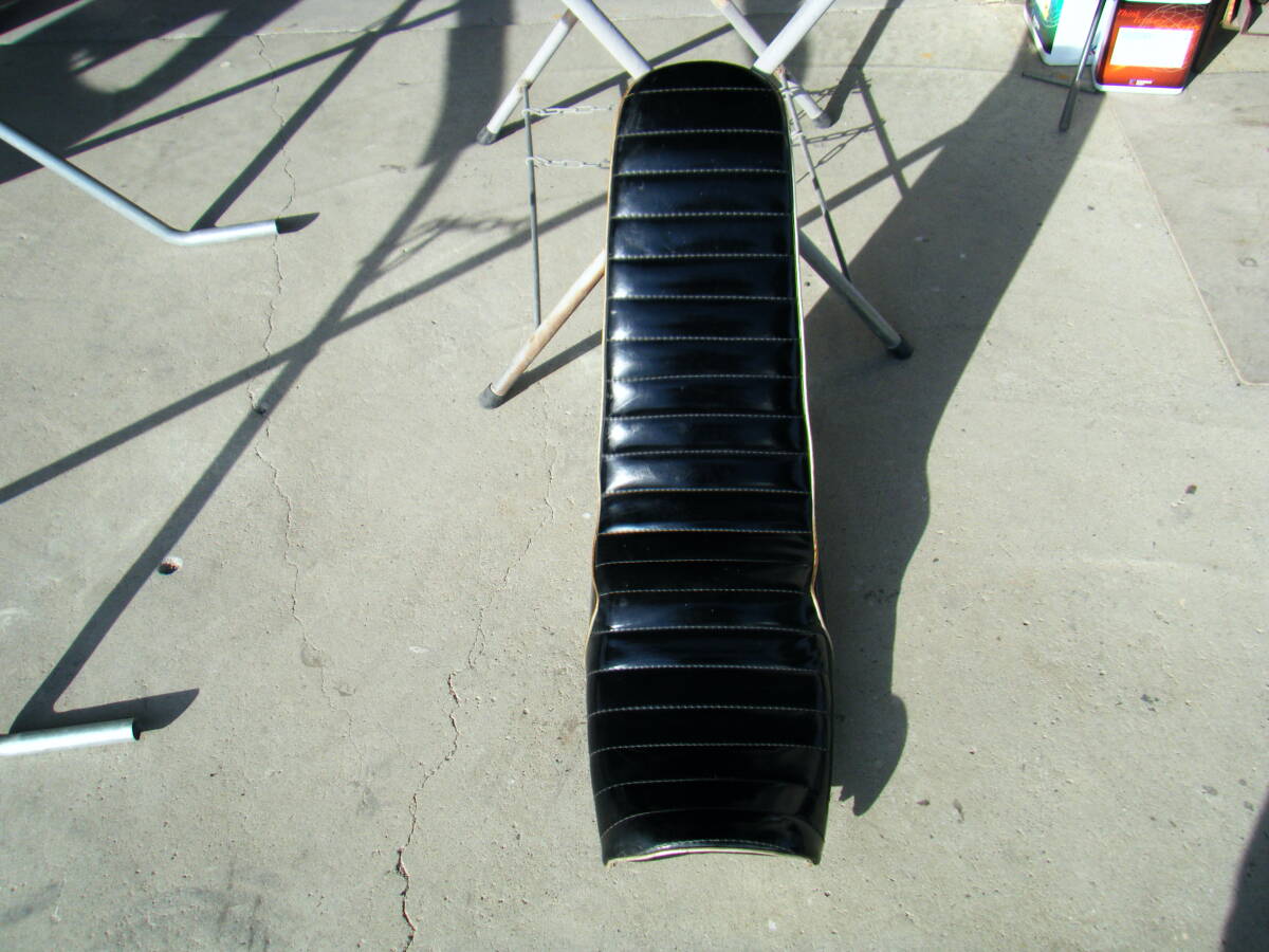 3段シートRZ250RZ350暴走族4L3爆走族4U0旧車2ストエナメルタックロールシート族車三段シート_3