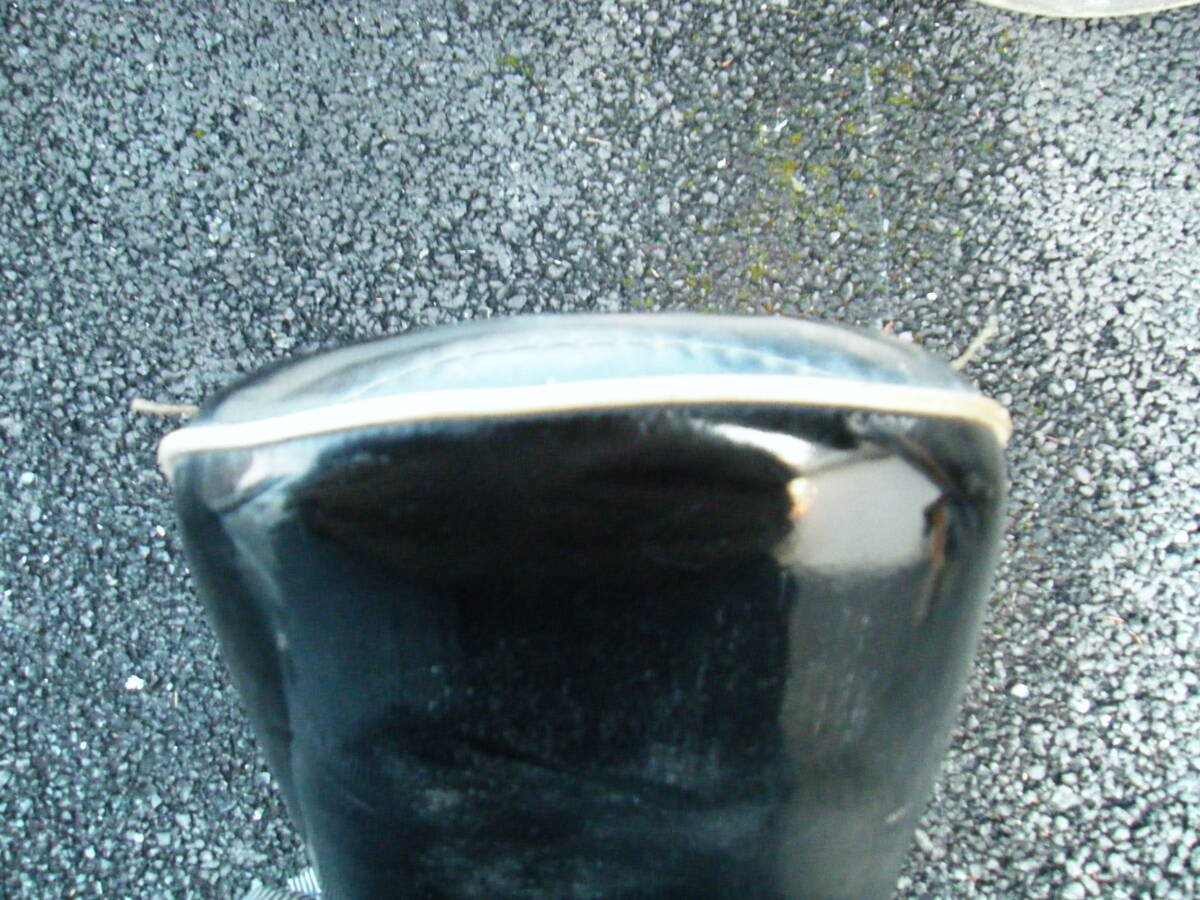 3段シートRZ250RZ350暴走族4L3爆走族4U0旧車2ストエナメルタックロールシート族車三段シート_8