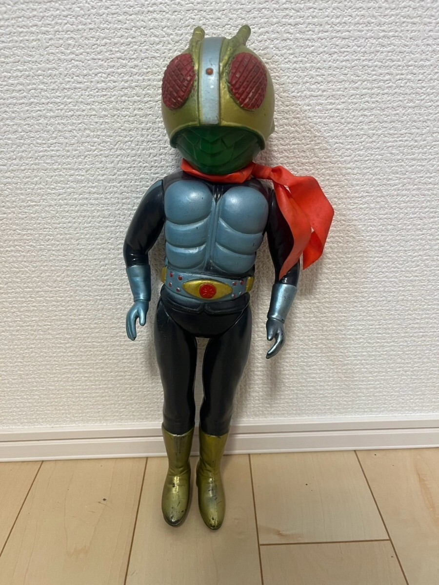 ソフビ 仮面ライダー 石森プロ 毎日放送 東映 ヨネザワ キングサイズ