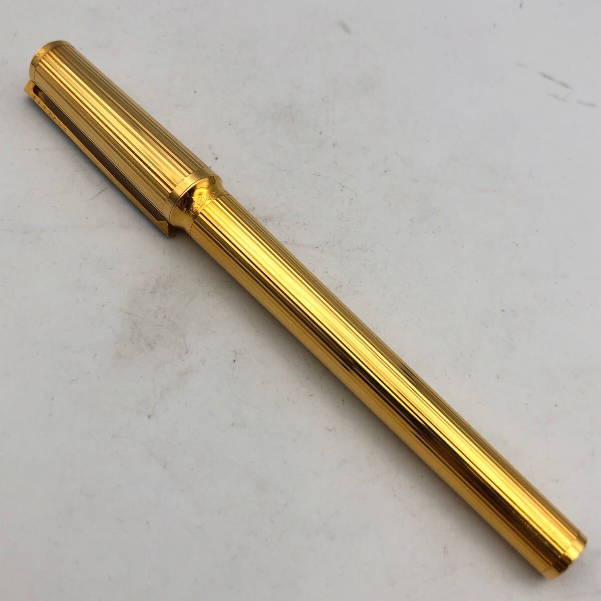 ☆F03010/S.T.Dupont デュポン/万年筆/ペン先 18ct 750/ゴールド/箱