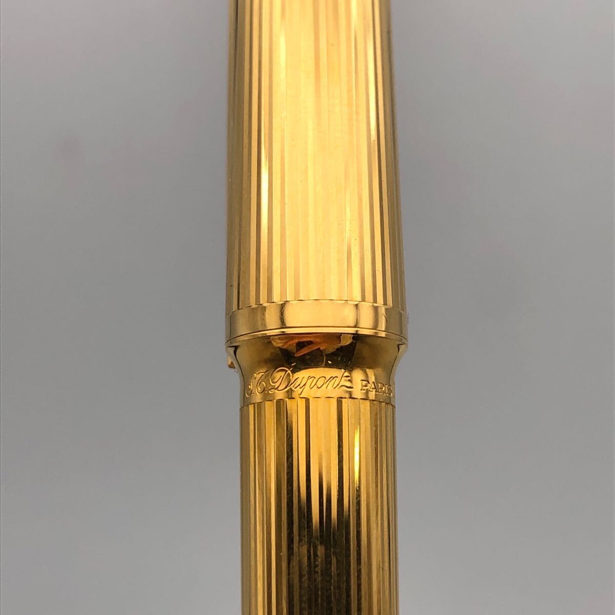 ☆F03010/S.T.Dupont デュポン/万年筆/ペン先 18ct 750/ゴールド/箱