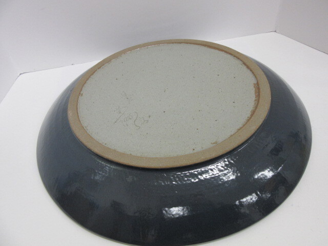 骨董祭 薩摩焼 西郷隆文 造 日置南洲窯 大皿 直径43cm (薩摩)｜売買