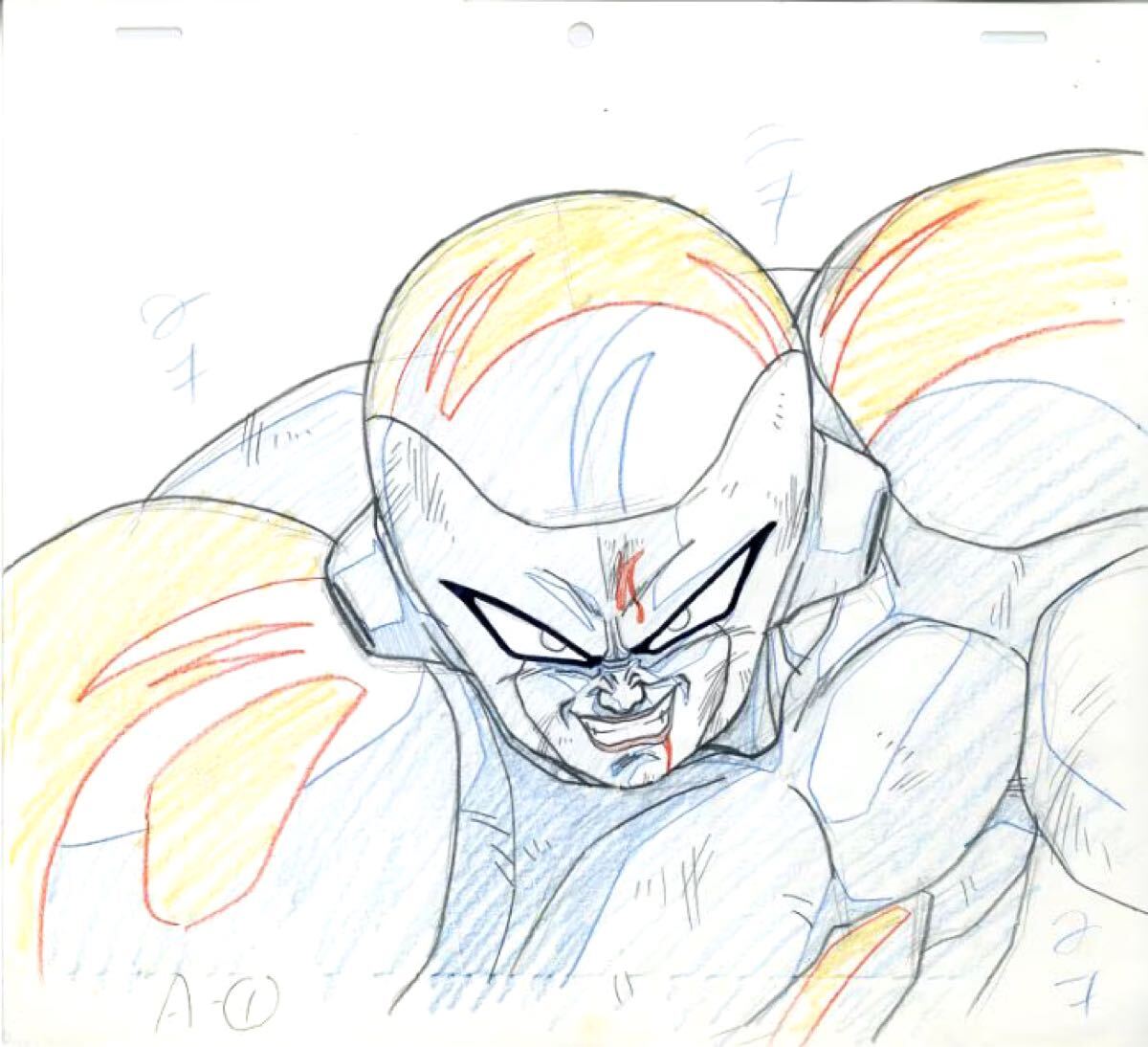 フリーザ　原画　ドラゴンボール_1