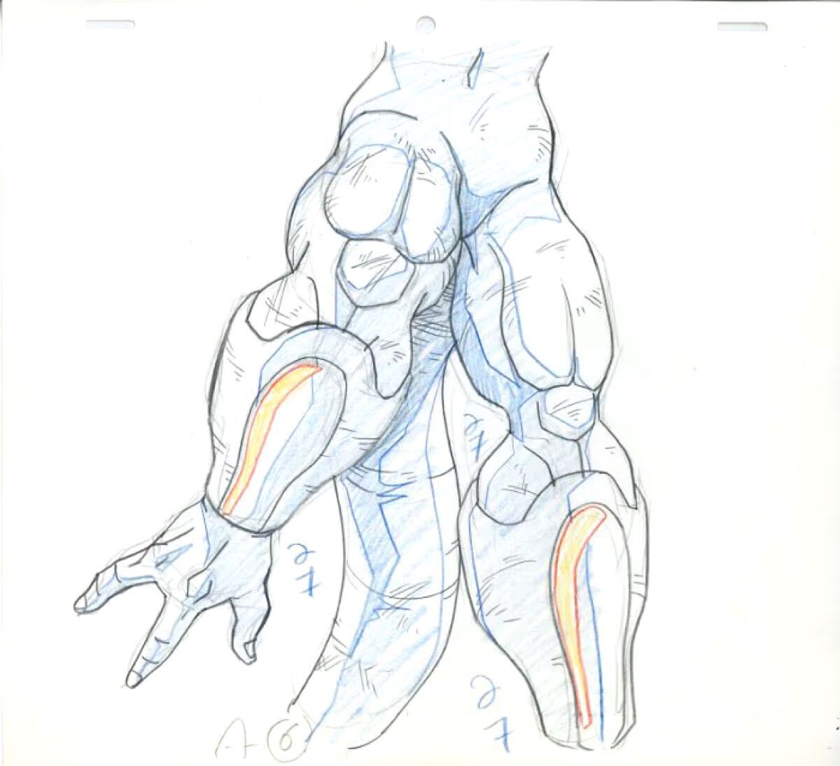 フリーザ　原画　ドラゴンボール_3