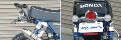 ホンダ モンキー125(JB02) ADIOフェンダーレスキット スリムリフレクター標準装備_3