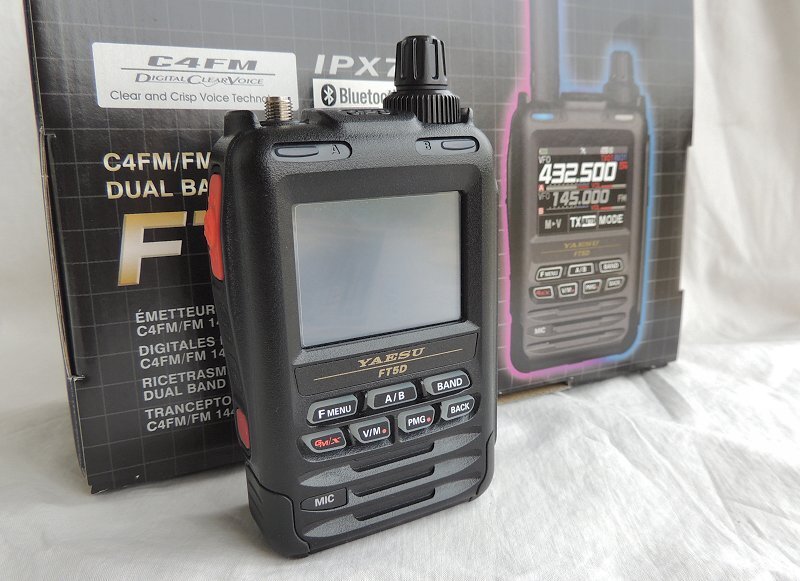 FT-5D　ヤエス C4FM/FM 144/430MHz デュアルバンドデジタルトランシーバー　中古極上品_1