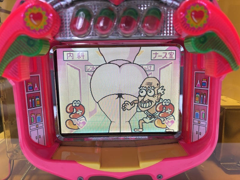 レトロ卓上型パチンコ 西陣 CRめちゃイケナースS（だと思います